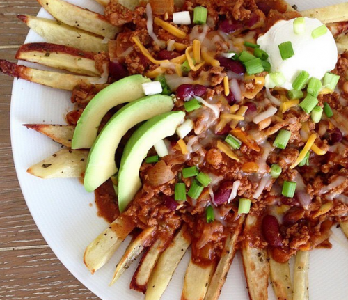 Epic Turkey Chili Fries